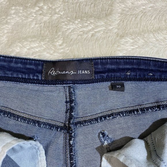 Reitmans Women's Size 30 Mid Rise Strait Leg Jeans - Picture 10 of 11